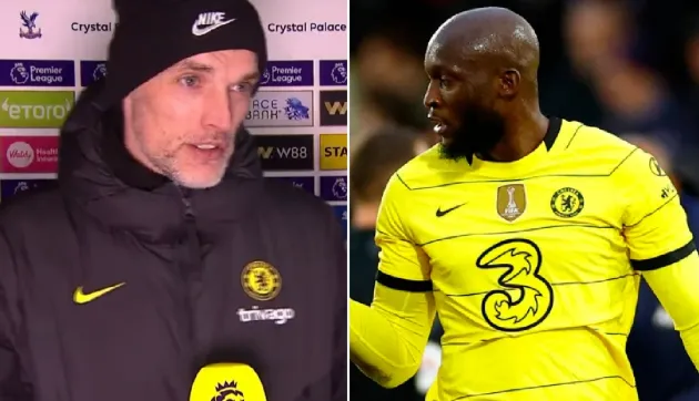 Thomas Tuchel reacts to woeful Romelu Lukaku stat as Chelsea scrape past Crystal Palace - Bóng Đá