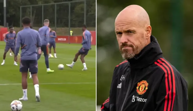 ‘Too many mistakes!’ – Erik ten Hag chastises Manchester United stars in pre-season training drill - Bóng Đá