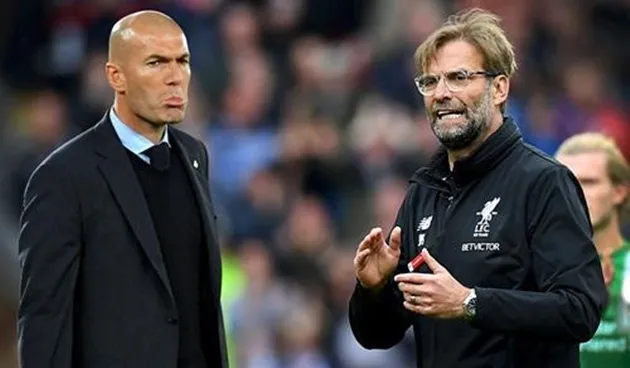 Phong cách hoàn toàn khác biệt của Zidane và Klopp - Bóng Đá