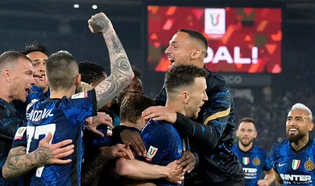 Đại tiệc 6 bàn, Inter vô địch Coppa Italia - Bóng Đá