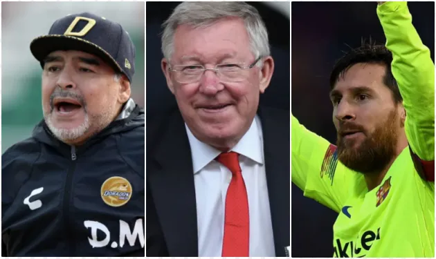 Sir Alex chọn ra ai xuất sắc hơn giữa Messi và Maradona - Bóng Đá