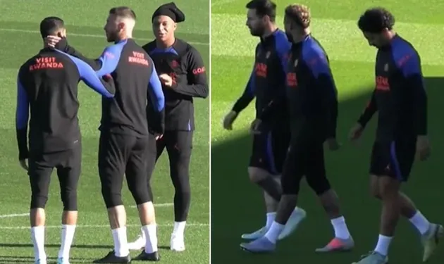 Ramos thân mật với nhóm của Mbappe - Bóng Đá