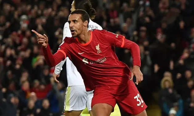 Liverpool fans go wild on social media after unlikely scorer Joel Matip - Bóng Đá