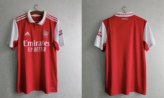 Arsenal 2022/23 adidas home kit leaked online - Bóng Đá