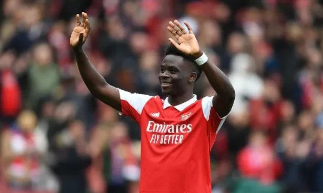 Gary Lineker hails Bukayo Saka as ‘footballer of the year’ after Arsenal thrash Crystal Palace - Bóng Đá