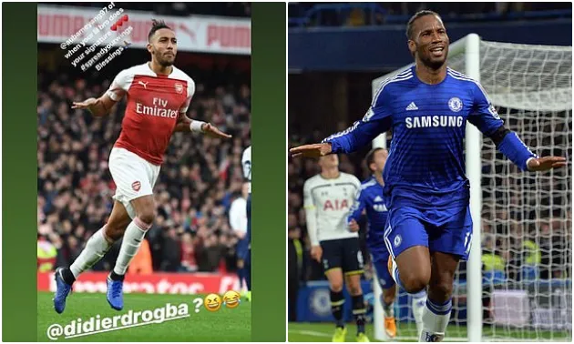 Drogba lên tiếng về việc Aubameyang ăn mừng theo phong cách của anh - Bóng Đá