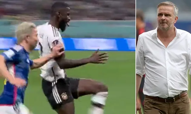 Didi Hamann BLASTS prancing Antonio Rudiger for 'mocking' Takuma Asano  - Bóng Đá