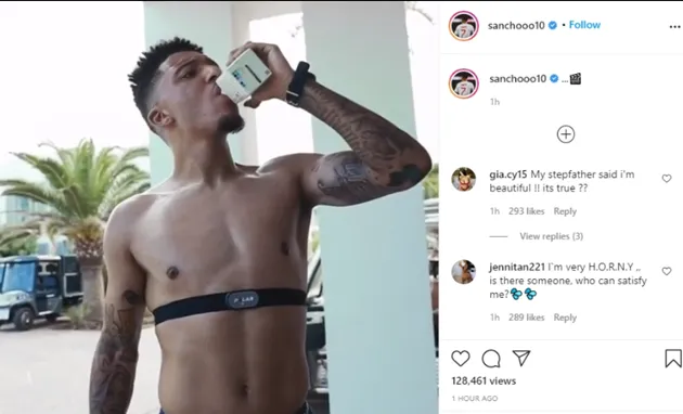 Jadon Sancho’s hard-earned summer break with water sports, healthy diet and workouts - Bóng Đá