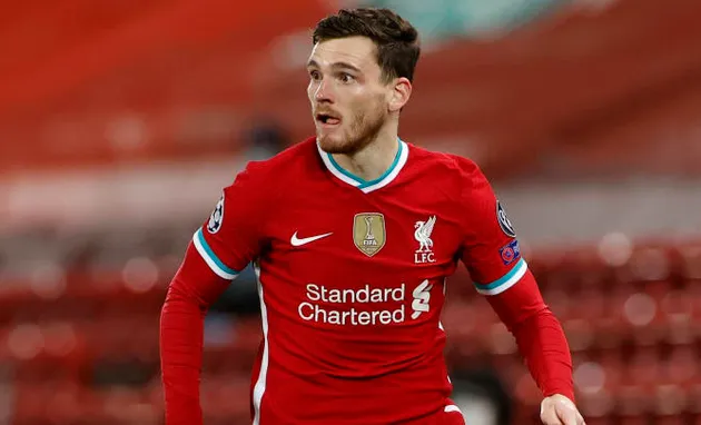 Andrew Robertson injured - Bóng Đá