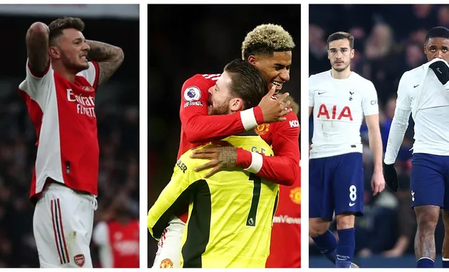 Cuộc đua Top 4 Premier League: M.U, Spurs nguy to; Cú hích cho Arsenal - Bóng Đá