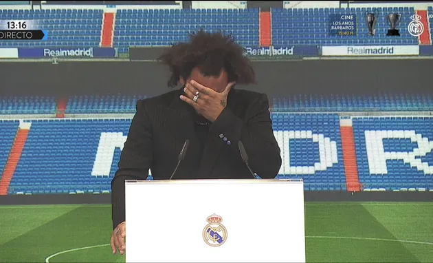 Marcelo bật khóc khi chia tay Real, Ancelotti cũng rơi lệ - Bóng Đá