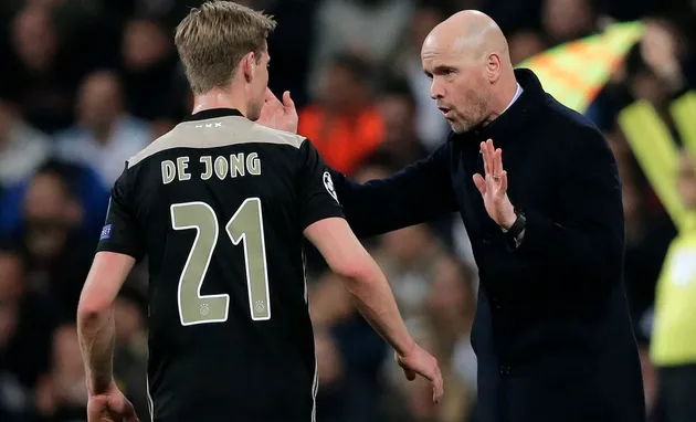 Frenkie de Jong and Ten Hag - Bóng Đá