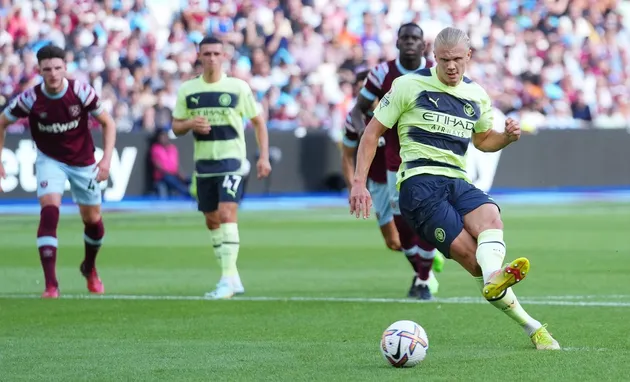 Haaland lập cú đúp, Man City vượt khó trước West Ham - Bóng Đá