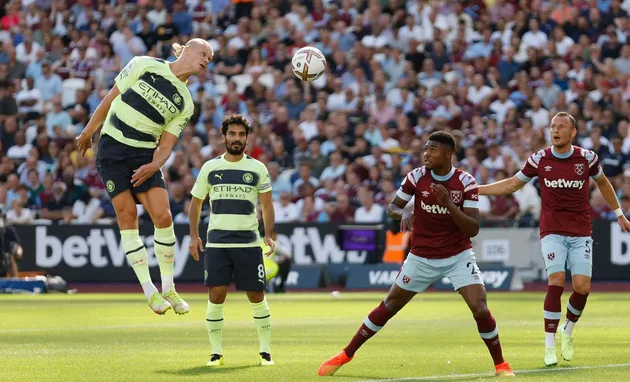 Haaland lập cú đúp, Man City vượt khó trước West Ham - Bóng Đá