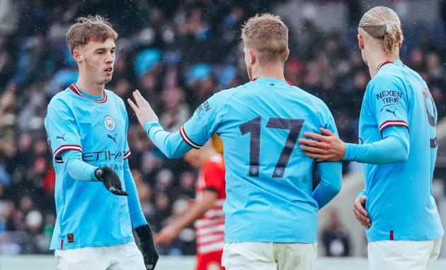 Haaland - De Bruyne 'song kiếm', Man City thắng dễ - Bóng Đá