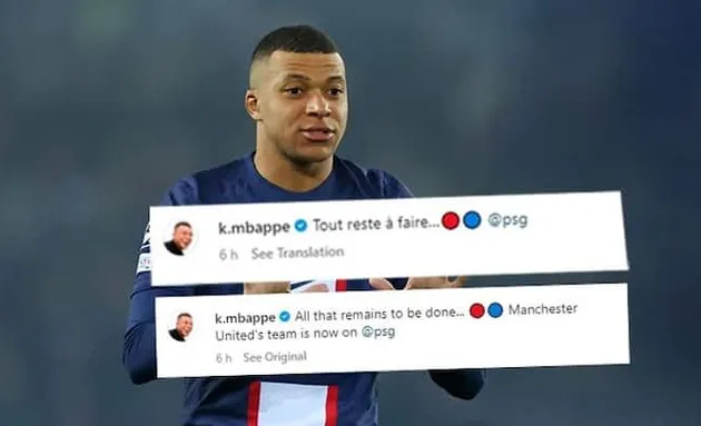 Mbappe on Man Utd - Bóng Đá