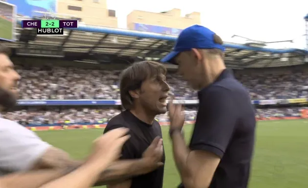 Conte và Tuchel 3 lần ẩu đả, điên tiết lao vào như 