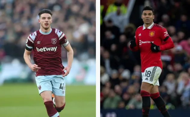 Graeme Souness explains where Declan Rice falls short compared to Man Utd star Casemiro - Bóng Đá