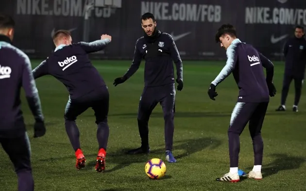Barca tập - Bóng Đá