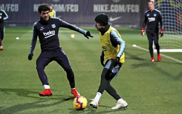 Barca tập - Bóng Đá