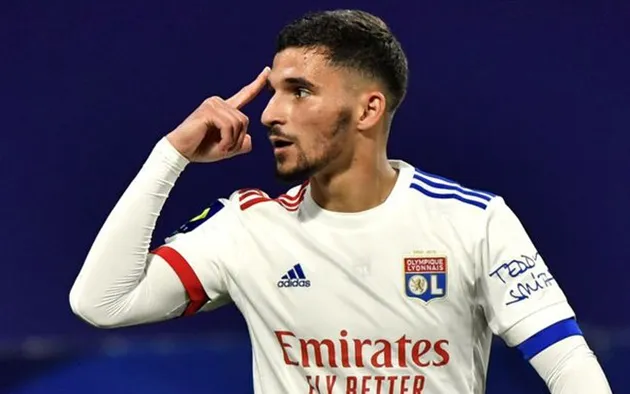 Houssem Aouar responds to report his 'agent' is in London to finalise Arsenal transfer - Bóng Đá