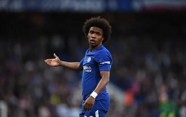 NÓNG: Willian vắng mặt tại buổi tập mới nhất của Chelsea vì lý do