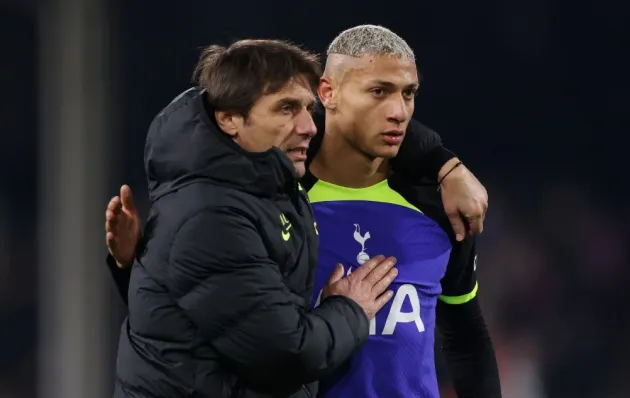 Richarlison hits back at ‘lies’ over reported mutiny at Tottenham if Antonio Conte stayed - Bóng Đá