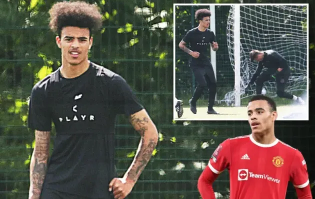 Mason Greenwood looks worlds away from Premier League as he returns to training with private coach after charges dropped - Bóng Đá