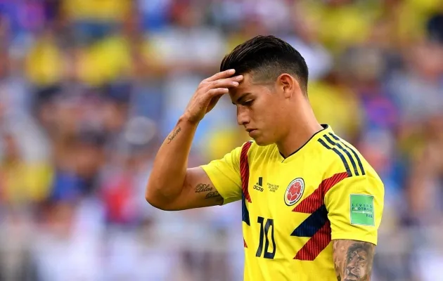 Cập nhật tình hình chấn thương của James Rodriguez trước đại chiến Anh - Bóng Đá