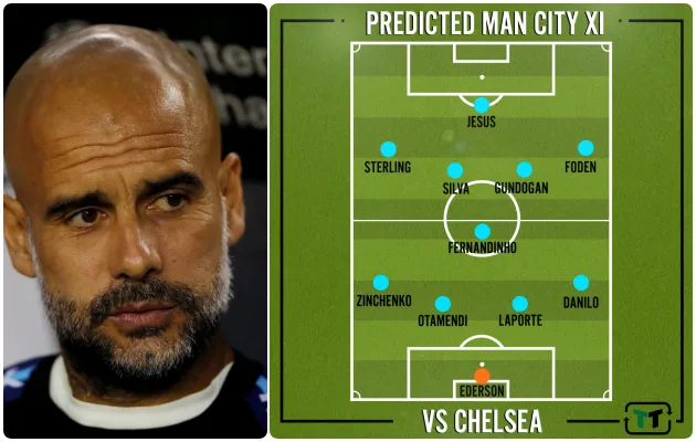 4-2-3-1 của Pep sẽ đánh bại chelsea tối nay - Bóng Đá