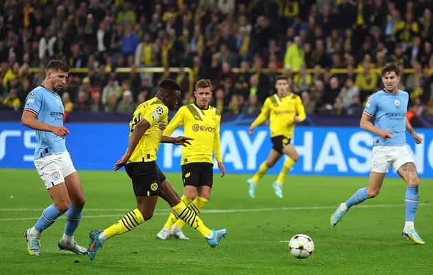 Haaland im tiếng, Man City dắt tay Dortmund vào vòng 1/8 - Bóng Đá