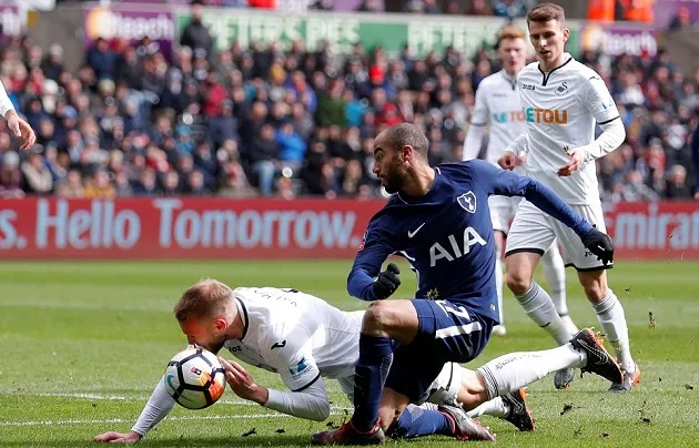 Hung thần Eriksen khiến hậu vệ Swansea có một đêm mất ngủ - Bóng Đá