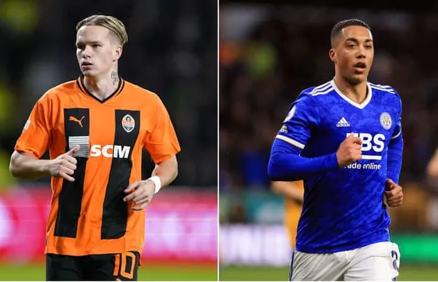 Arsenal transfer targets Mykhaylo Mudryk and Youri Tielemans are 'attracted' by a move to the club, according to prominent journalist Fabrizio Romano. - Bóng Đá