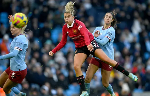 Manchester City 1-1 Manchester United: Visitors miss chance to record first WSL win over rivals - Bóng Đá