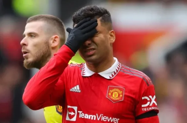 Manchester United have decided not to appeal against Casemiro's red card in the 0-0 draw with Southampton. - Bóng Đá