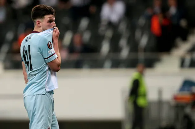 Màn trình diễn của Declan Rice, ngày West Ham tan giấc mơ C1 - Bóng Đá