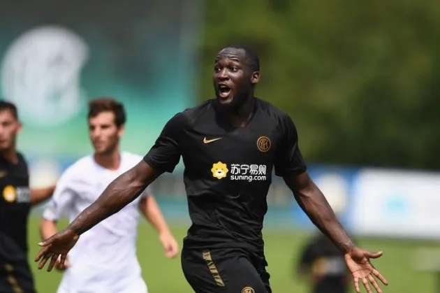 Romelu Lukaku scores AGAIN for new side Inter Milan in pre-season victory over Gozzano - Bóng Đá