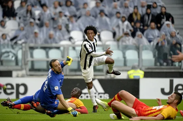 Cuadrado mừng ra mặt khi 