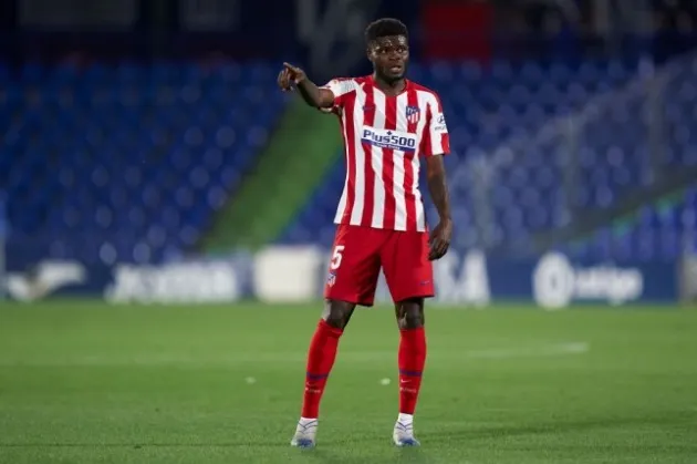 Thomas trains on the eve of Atletico Madrid's quarter-final - Bóng Đá