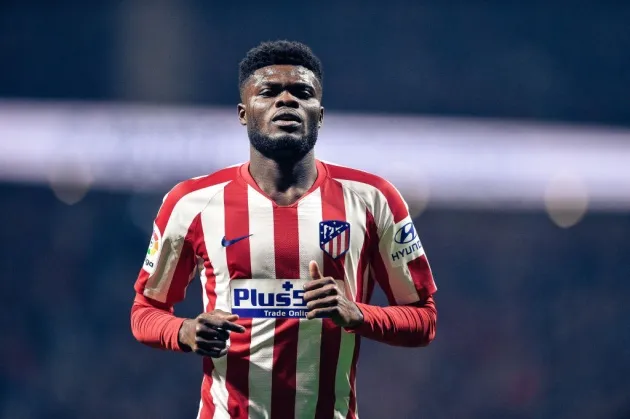 Thomas trains on the eve of Atletico Madrid's quarter-final - Bóng Đá