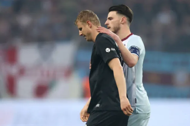 Màn trình diễn của Declan Rice, ngày West Ham tan giấc mơ C1 - Bóng Đá