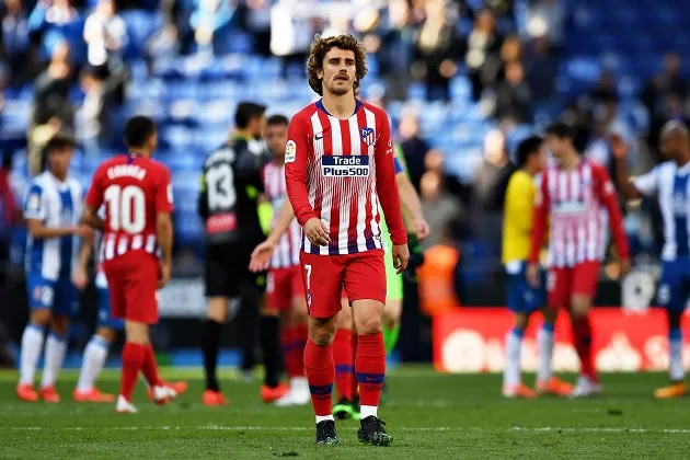 Hậu Griezmann, Atletico coi chừng bão tố - Bóng Đá