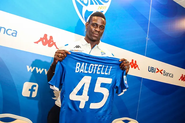 'Cậu bé hư' nước Ý có màn ra mắt Brescia (BALOTELLI) - Bóng Đá