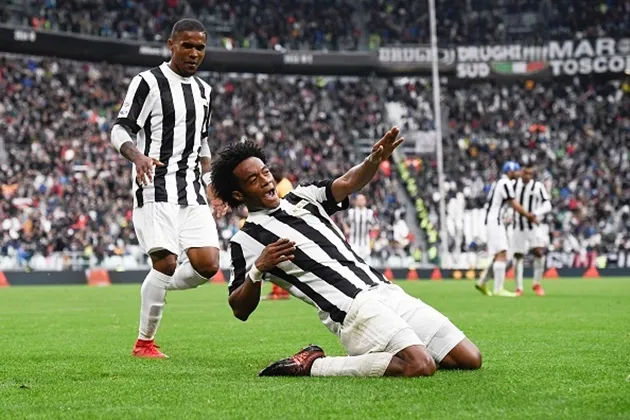 Cuadrado mừng ra mặt khi 