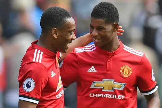 Bật mí lí do Martial và Rashford ít được đá chung - Bóng Đá