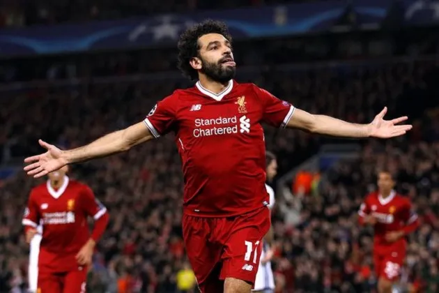 Salah cân bằng kỉ lục của Gerrard và Sturridge - Bóng Đá