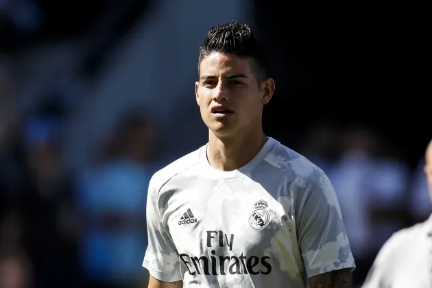 How likely is James Rodriguez to play against Real Valladolid? - Bóng Đá