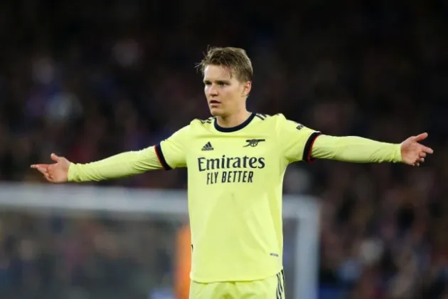 Martin Odegaard sends warning to Arsenal teammates after Crystal Palace humbling - Bóng Đá