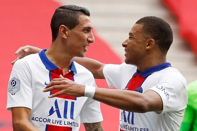 Di Maria khóc nức nở trong vòng tay Mbappe, Neymar - Bóng Đá