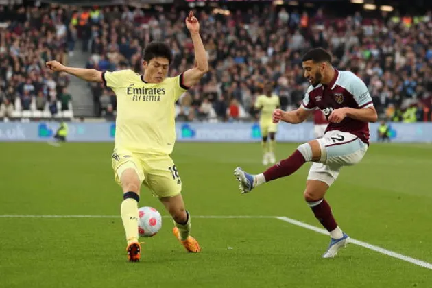 5 điểm nhấn West Ham 1-2 Arsenal: - Bóng Đá